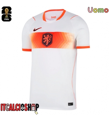 Paesi Bassi Seconda Maglia Mondiali 2026 Manica Corta